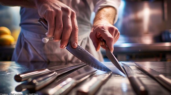 Couteaux de chef cuisinier : les must-have